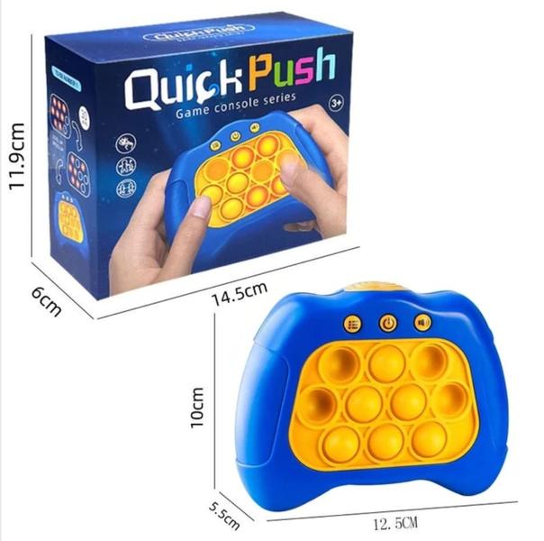 Pop It Eletrônico Game Console Jogo de Memória Brinquedo Anti estress para Crianças Adulto e Infantil Luz Som Fidget - LVO Imagem de Pop It Eletrônico Game Console Jogo de Memória Brinquedo Anti estress para Crianças Adulto e Infantil Luz Som Fidget