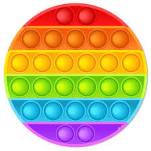 Pop It Fidget Toy Empurre Pop Bubble Fidget Sensorial Toy - Dt Imagem de Pop It Fidget Toy Empurre Pop Bubble Fidget Sensorial Toy