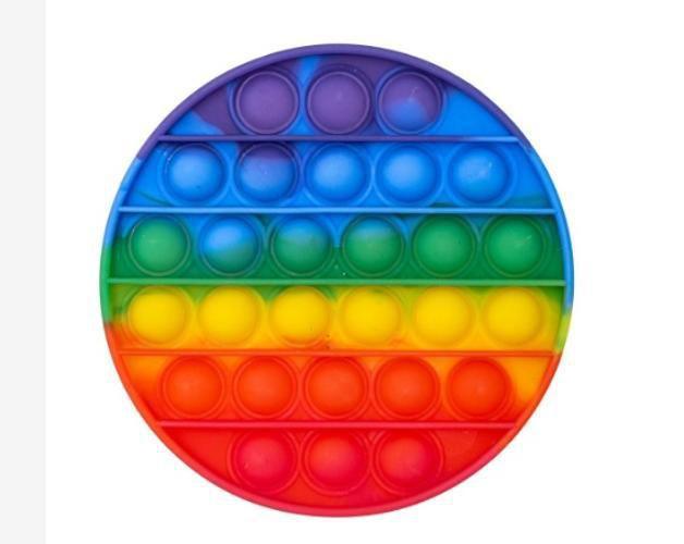 Pop It Fidget Toy Empurre Pop Bubble Fidget Sensorial Toy - Dt Imagem de Pop It Fidget Toy Empurre Pop Bubble Fidget Sensorial Toy