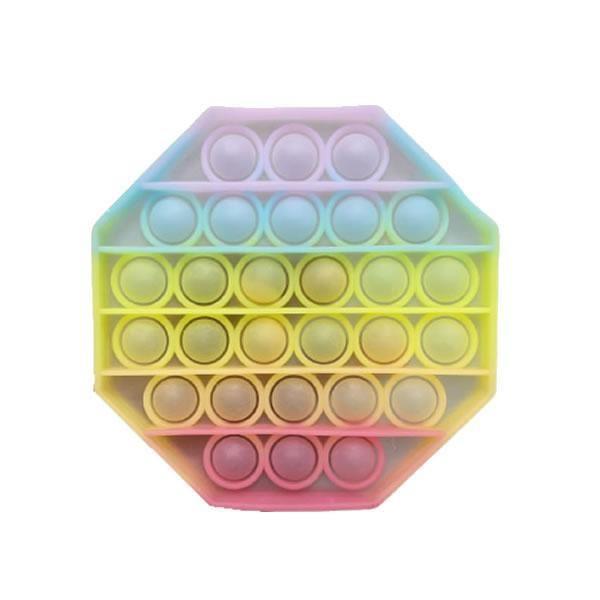 Pop It Fidget Toy Pop Fidget Sensorial Toy Brilha Escuro Imagem de Pop It Fidget Toy Pop Fidget Sensorial Toy Brilha Escuro