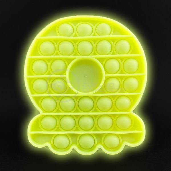 Imagem de Pop It Fluorescente Polvo Anti Stress Amarelo