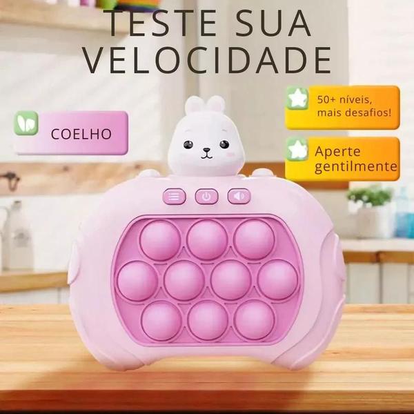 Imagem de Pop It Gamer Brinquedo Eletrônico Criança Bolha Console Som