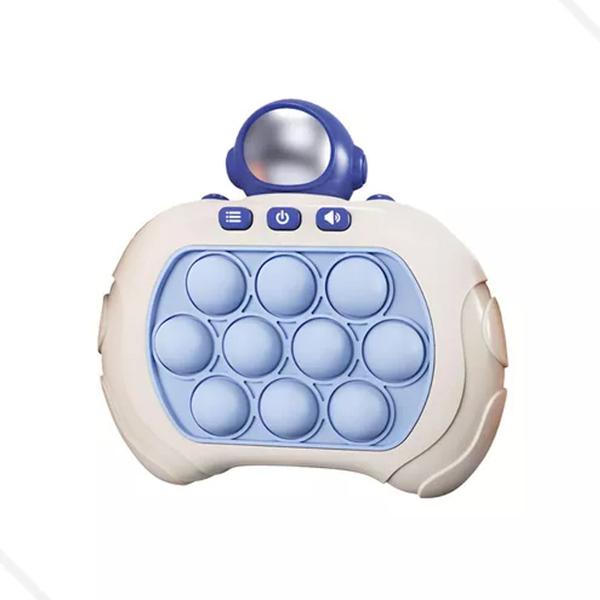 Imagem de Pop-it Mini Brinquedo Anti Stress Eletrônico Som Cor Astronauta Presente Dia Das Crianças