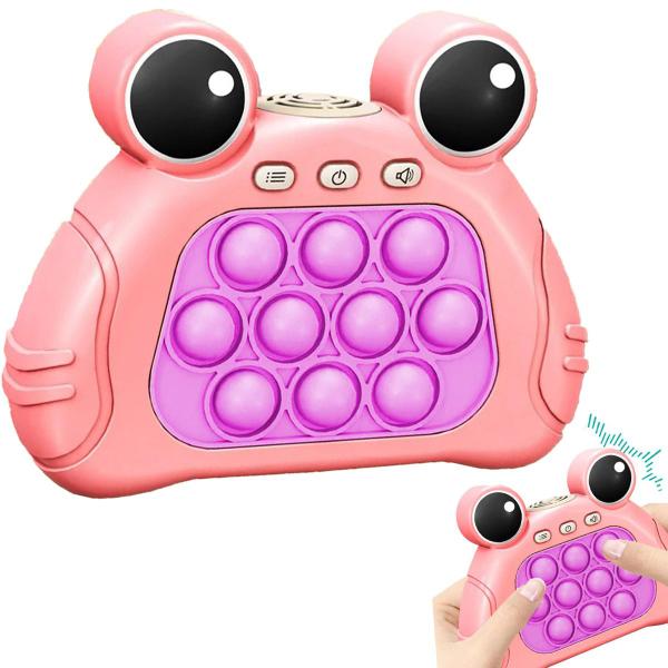 Imagem de Pop It Mini Game Interativo 4 Modos Fidget Divertido Crianças Toy Sapinho Anti Estresse Sensorial Relaxante Criança Luzes