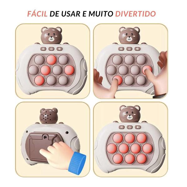 Imagem de Pop-It Mini Gamer Console Anti Stress Eletrônico Atualizado