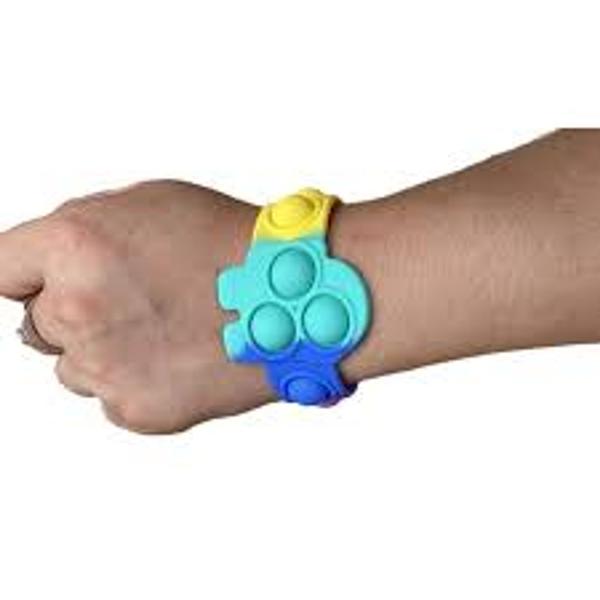 Imagem de Pop It Pulseira Infantil de Fidget Toys - Among Us