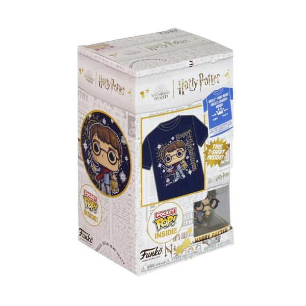 Imagem de Pop Tees Camiseta Infantil E Pocket Pop Harry Potter - Tam P