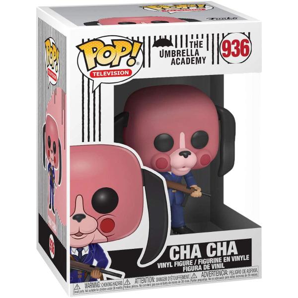 Pop! Umbrella Academy - Cha Cha Com Máscara 936 - FUNKO Imagem de Pop! Umbrella Academy - Cha Cha Com Máscara 936