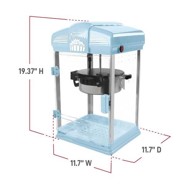 Imagem de Popcorn Popper West Bend Stir Crazy 4L azul com acessórios