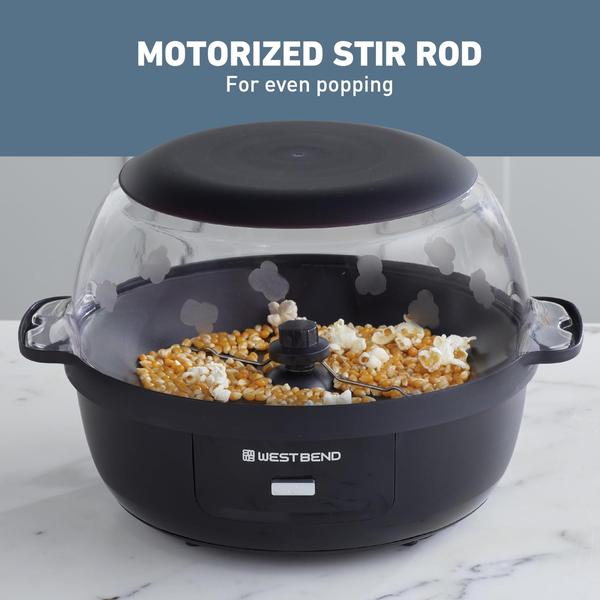 Imagem de Popcorn Popper West Bend Stir Crazy Hot Oil 6L preto