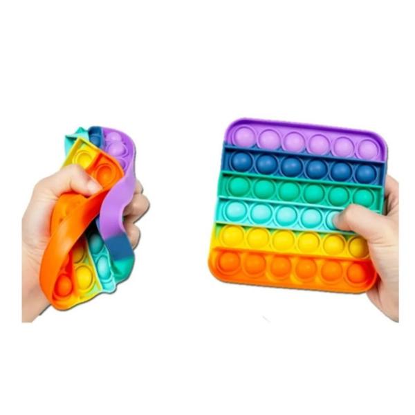 Popit REDONDO POP it Apertar bolinha Antistress fidget silicone lavável - Darama Imagem de Popit REDONDO POP it Apertar bolinha Antistress fidget silicone lavável - Darama