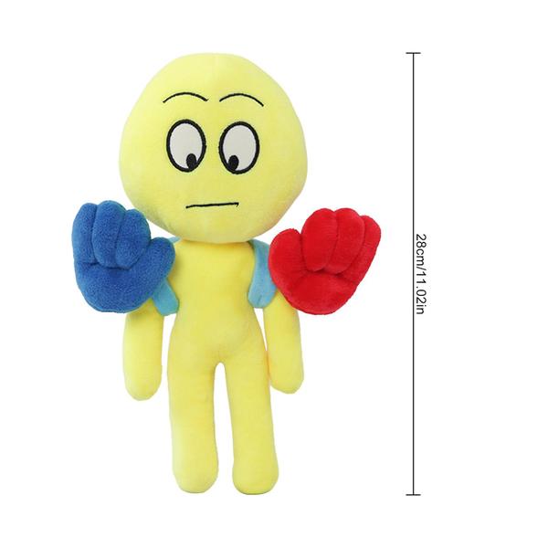 Imagem de Poppy Playtime Player Plush Toys Yellow Player Boneca de Pelúcia