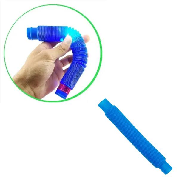 Imagem de Poptube Com Led Tubo Fidget Tube Toys Folding Pop It Unidade