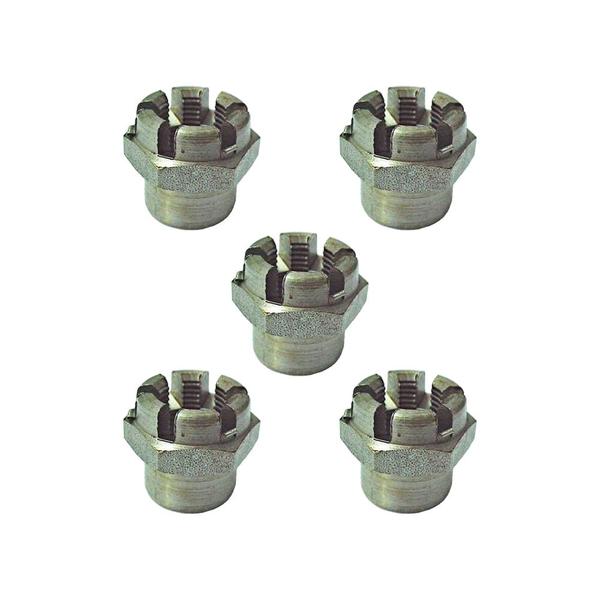 Imagem de Porca Castelo Suspensao Traseir 18X1,5mm Sextavado 30mm 5Pcs