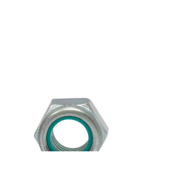 Porca Travante Com Nylon Newfix 10X1,50 % 3717701 - Kit C/2 Imagem de Porca Travante Com Nylon Newfix 10X1,50 % 3717701 - Kit C/2