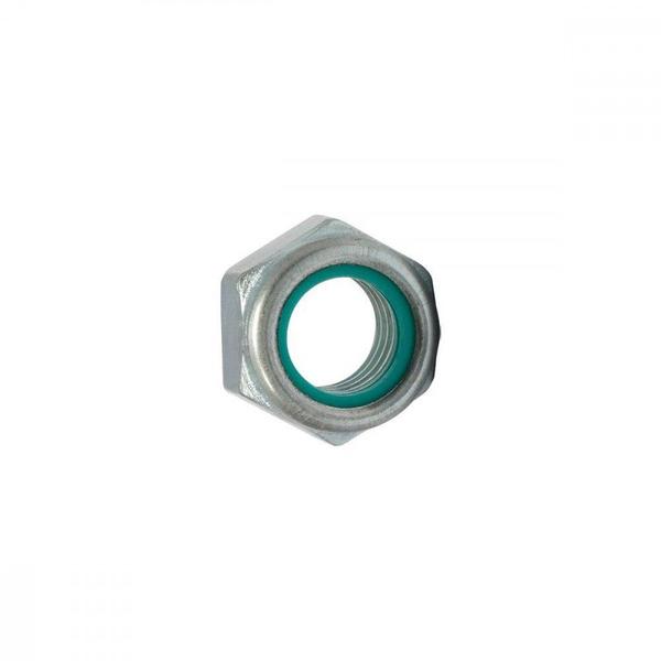 Porca Travante Com Nylon Newfix 10X1,50 % 3717701 - Kit C/2 Imagem de Porca Travante Com Nylon Newfix 10X1,50 % 3717701 - Kit C/2