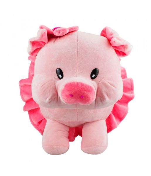 Imagem de Porco Saia Rosa 37cm - Pelúcia