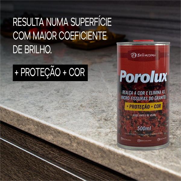 Porolux Bellinzoni + Proteção + Realça Cor Granito 500ml Kit C/ 3 Imagem de Porolux Bellinzoni + Proteção + Realça Cor Granito 500ml Kit C/ 3