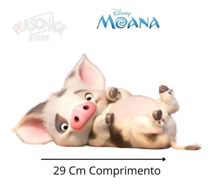 Imagem de Porquinho Puá Articulado 29Cm Da Moana Disney Vinil 2515