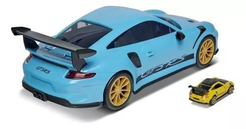 Imagem de Porsche 911 Gt3 Rs C/som Maleta Majorette Case P/ 09 Carros