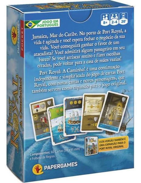 Imagem de Port Royal: A Caminho - Jogo De Cartas Pocket - Papergames