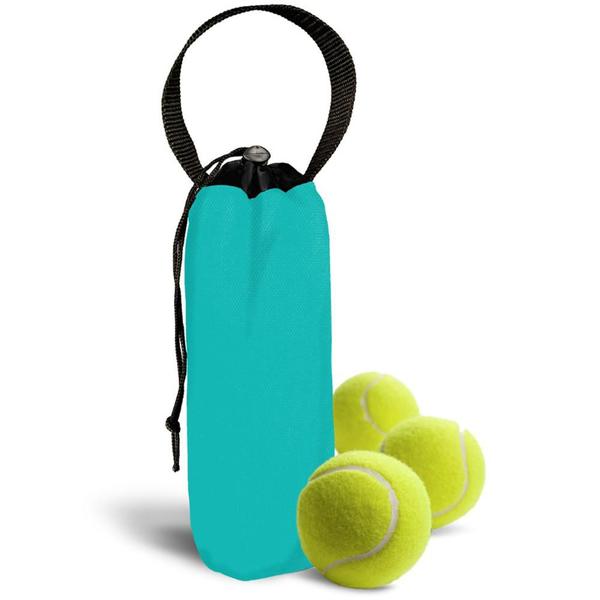 Imagem de Porta 3 Bolinhas Beach Tenis PBB116 Azul Tiffany - Teisen