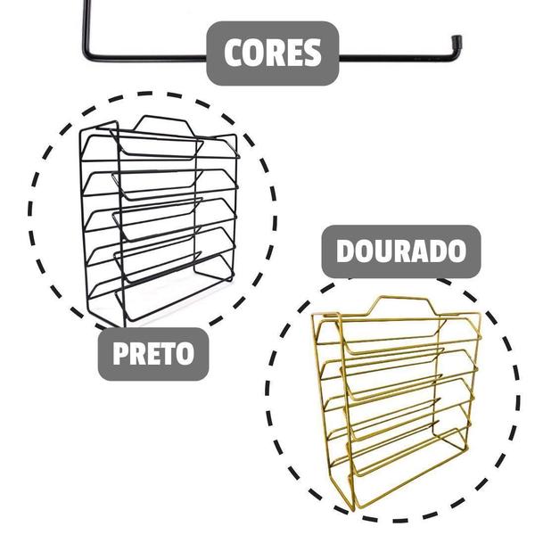 Imagem de Porta 50 Cápsulas Café Dolce Gusto Suporte Reforçado Preto