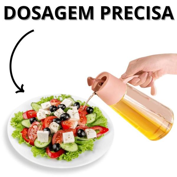 Imagem de Porta Azeite e Vinagre De Vidro Galheteiro De Mesa Porta Oleo Dispenser Óleo Cozinha Tempero Casa