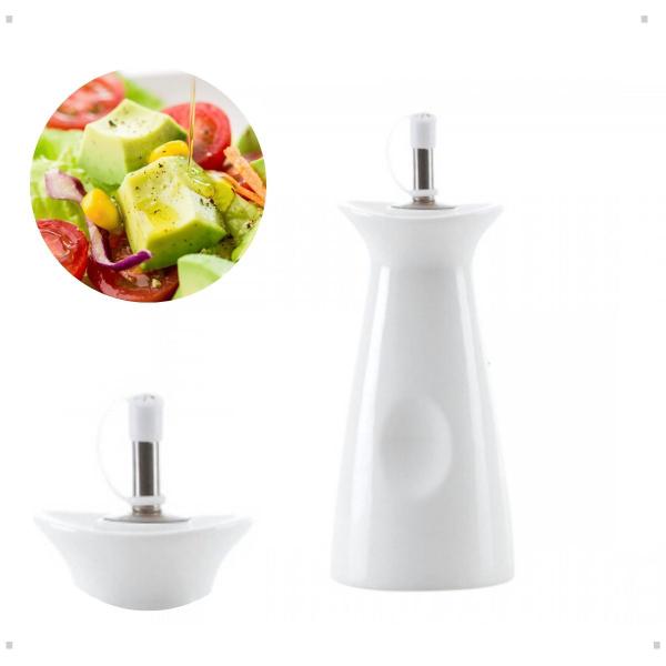Porta azeite e vinagre oasis galheteiro em porcelana 250ml - hauskraft Imagem de Porta azeite e vinagre oasis galheteiro em porcelana 250ml