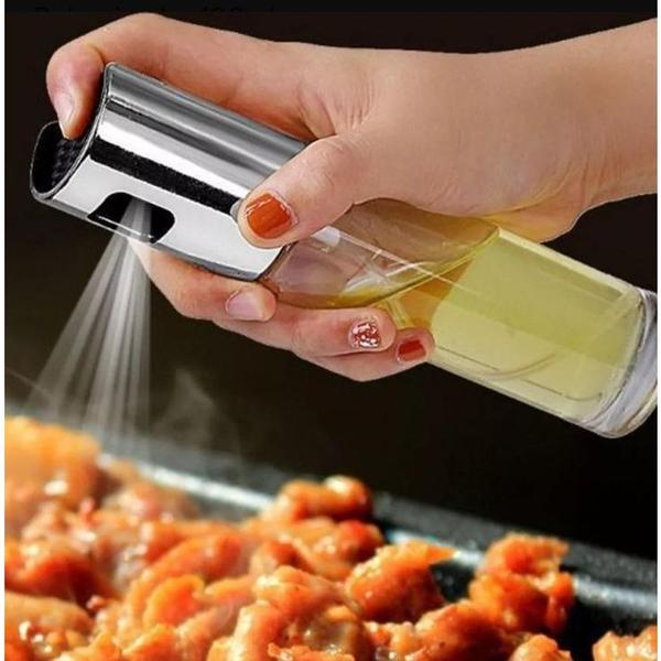 Imagem de Porta azeite/vinagre de vidro 100ml spray utilidade cozinha