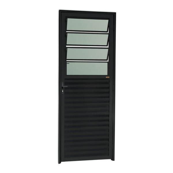 Imagem de Porta Basculante Linha 25 Vidro Boreal 210x80cm Brimak