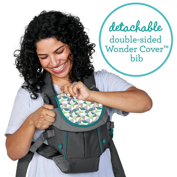 Imagem de Porta-bebês Infantino Swift Classic 7-12 kg com bolso cinza