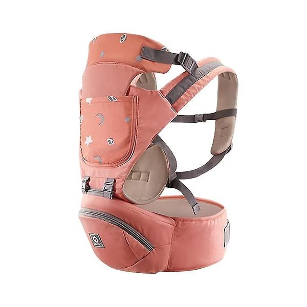 Imagem de Porta-bebês Wokex Ergonomic Hipseat Sling Wrap rosa