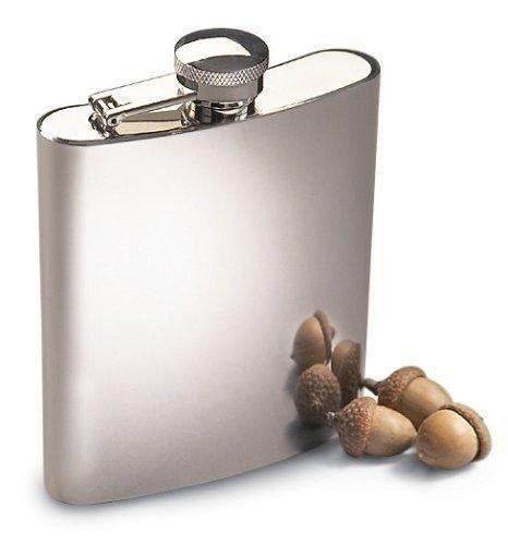 Imagem de Porta Bebida Whisky Vodka Rum De Bolso 240ml Inox