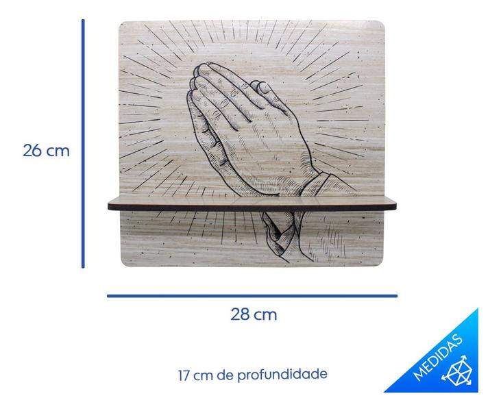 Imagem de Porta Bíblia E Suporte De Livros Religiosos Mdf Envio Rápido