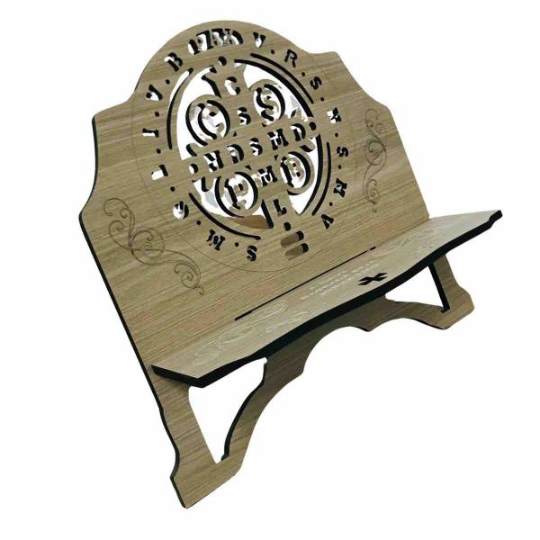 Porta Bíblia Medalha de São Bento Marfim - FORNECEDOR 6 Imagem de Porta Bíblia Medalha de São Bento Marfim