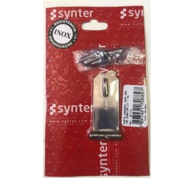 Imagem de Porta Cadeado 25,2 X 84 Mm Synter Inox 304 C/parafuso