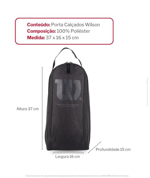 Porta Calçados Organizador Para Chuteira Esportiva Wilson Imagem de Porta Calçados Organizador Para Chuteira Esportiva Wilson