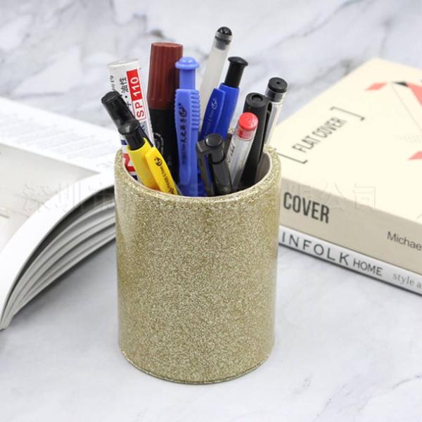 Imagem de Porta-canetas Wokex Business Office Stationery Stationery Cylinder Leather