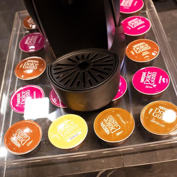 Imagem de Porta Cápsula de Café Dolce Gusto com Gaveta Acrílico D'Rossi