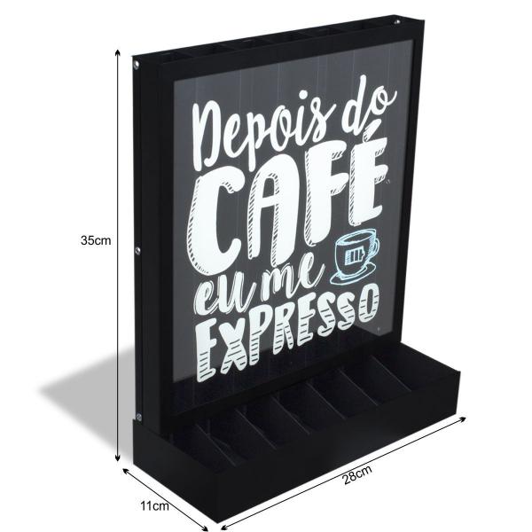 Imagem de Porta Cápsulas de Café Compatível com Nespresso Bancada