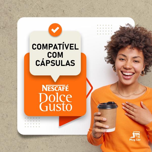 Imagem de Porta Cápsulas Organizador Dolce Gusto Dourado 40 Cápsulas