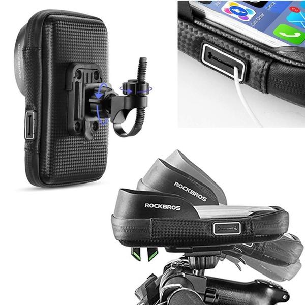 Imagem de Porta Celular Bolsa Suporte Para Bicicleta Case Impermeável