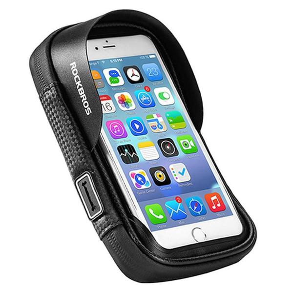 Imagem de Porta Celular e Acessórios para Guidão de Bicicleta Case Impermeável ROCKBROS