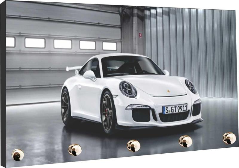 Imagem de Porta Chaves Carros Porsche Organizador Chaveiro