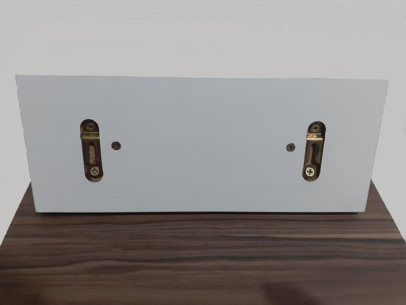 Porta chaves com prateleira de parede moderno Mdf Multiuso - DDS Móveis e Design Imagem de Porta chaves com prateleira de parede moderno Mdf Multiuso