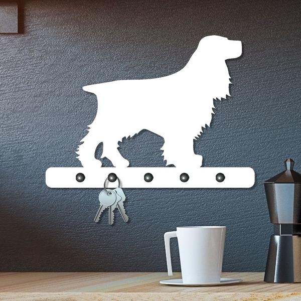 Imagem de Porta Chaves de Parede em Mdf 6 mm Cocker Spaniel PC517