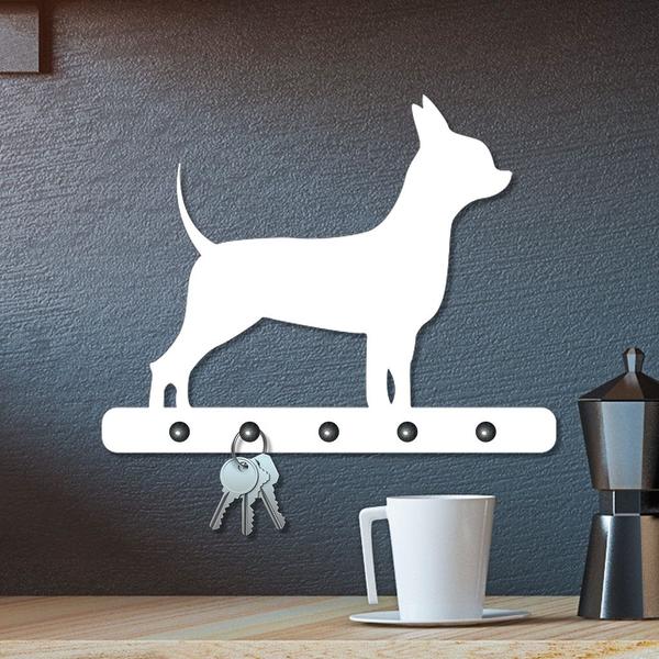 Imagem de Porta Chaves de Parede em Mdf 6 mm Pinscher PC507