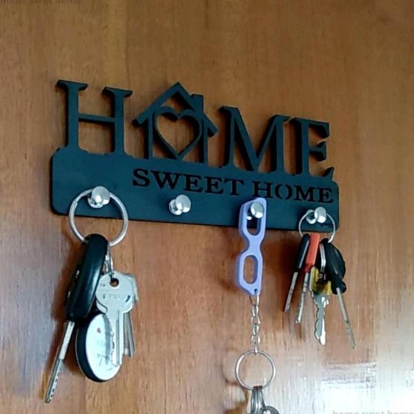 Imagem de Porta Chaves Home Parede Suporte Para Organizador Chaveiro