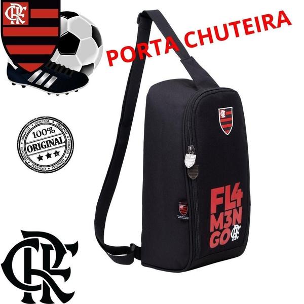 Imagem de Porta Chuteira Tênis Necessaire Alça Transversal Flamengo